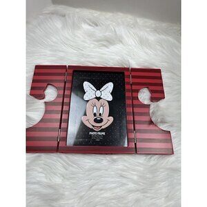 DISNEY PARKS Minnie Mouse Red Fold Out Photo Picture Frame Polka Dots